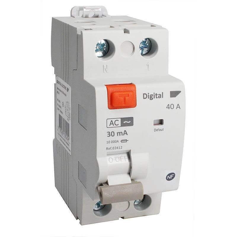 Disjoncteur DPN 16A Ph/N C4,5 kA Digital Electric