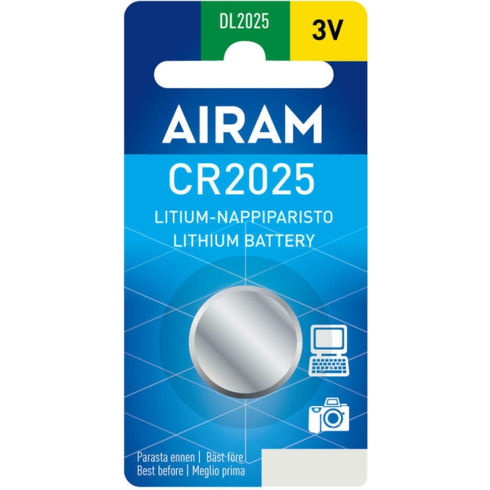 Pile lithium 3V - CR2025 - PLCR2025