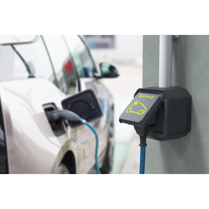 Prêt-à-poser Green'up Access connecté LEGRAND pour voiture électrique