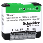 Wiser - micromodule encastré - zigbee - pilotage radiateur électrique fil pilote