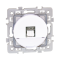 SQUARE Prise RJ45 blindée Cat.5E FTP blanc Eur'ohm - 60274