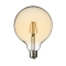 Ampoule filament LED E27 - 8W - 2500K - ambre G125