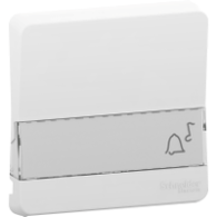 Mureva Styl - Enjoliveur porte étiquette lumineux - IP55 - IK08 - blanc - MUR39203