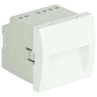 Balisage Led blanc avec batterie - 2 modules - blanc - Efapel