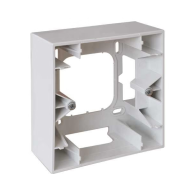 SQUARE cadre saillie 1 poste blanc Eur'ohm - 60291