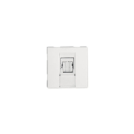 Prise TerCia RJ45 Catégorie 6 FTP 2 modules blanche