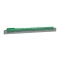 Bornier de répartition IP2X terre 5 connexions 6mm² à 25mm² - vert - longueur 332 mm - 405057