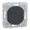 Ovalis - prise RJ45 - cat.6 STP - réseaux VDI- grade 3 - Anthracite - S340476