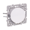 SQUARE Poussoir 10A blanc à griffes Eur'ohm - 60208